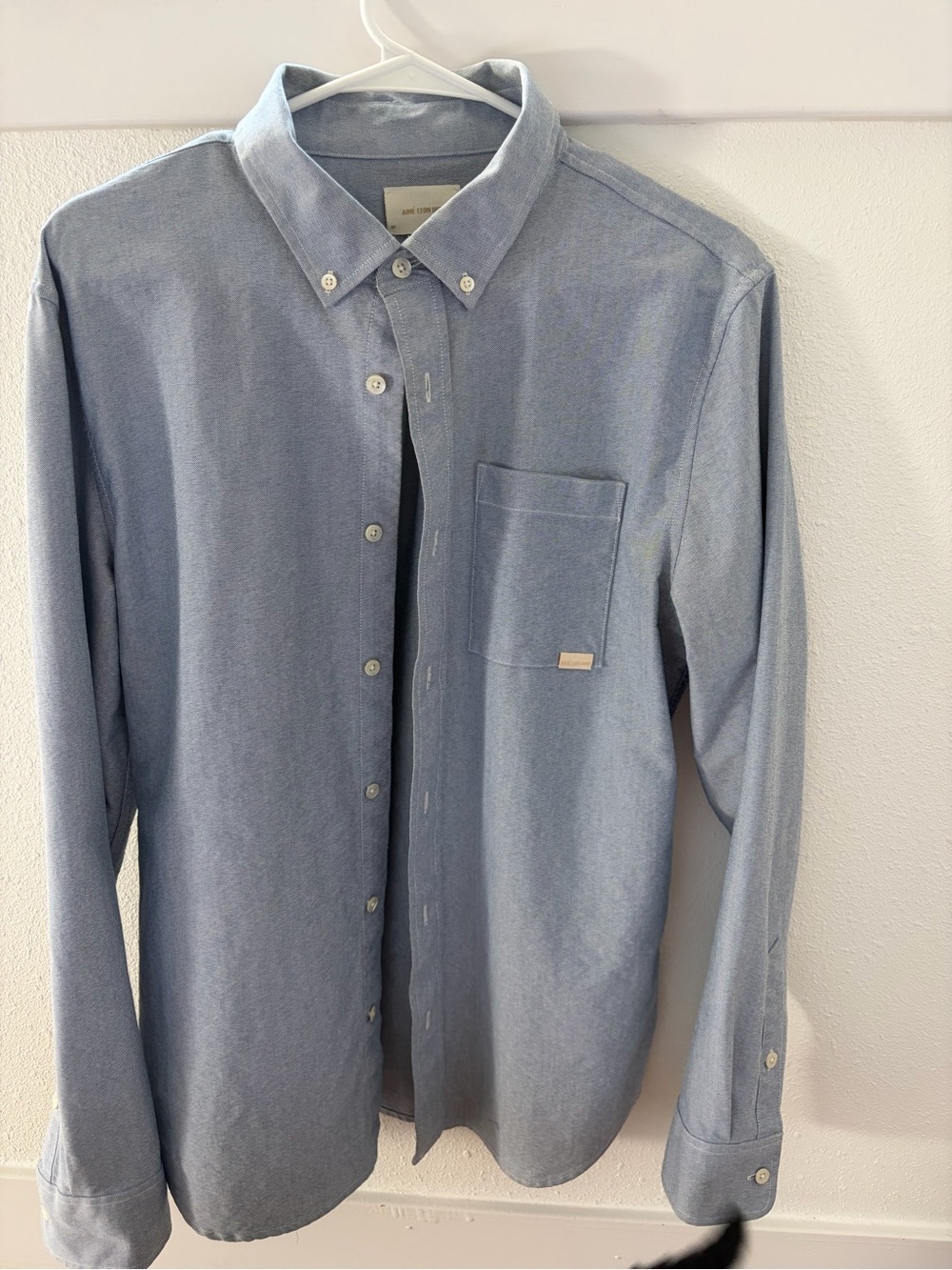 Aime Leon Dore Light Blue Button-Down Oxford Shirt